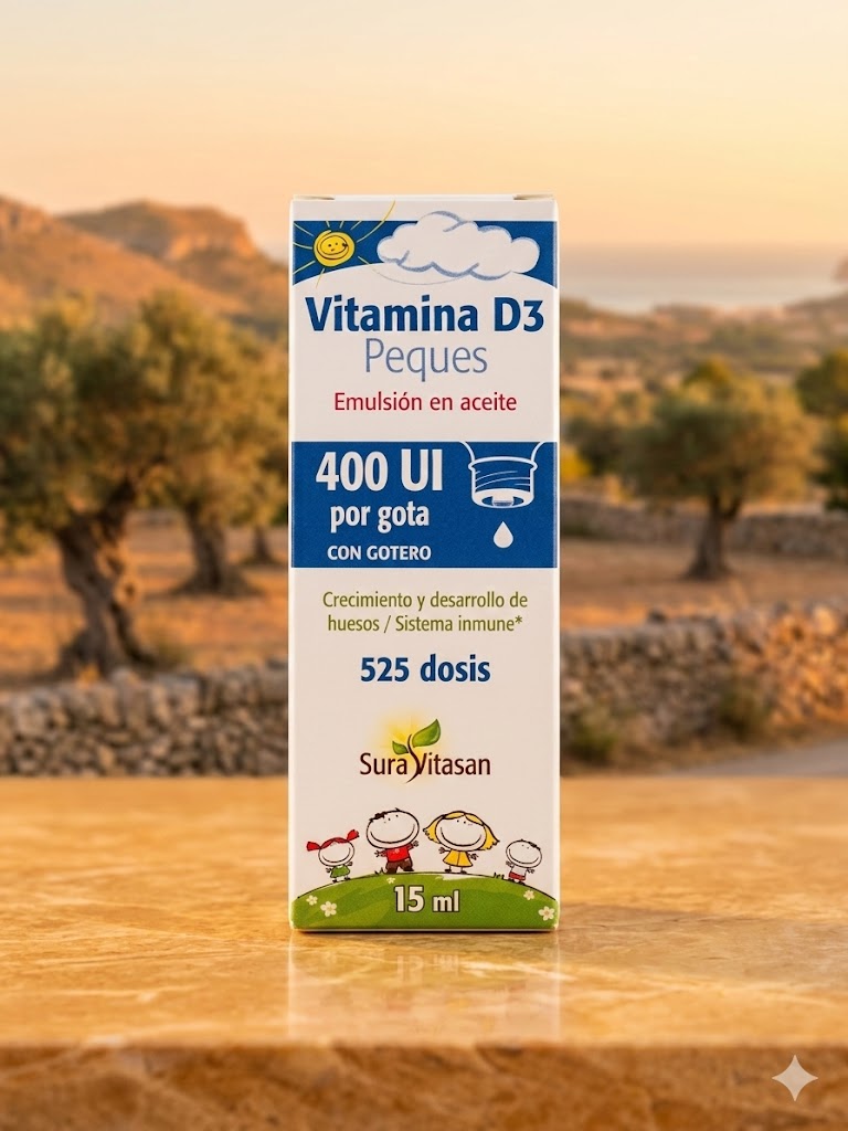 Vitamina D3 gotas